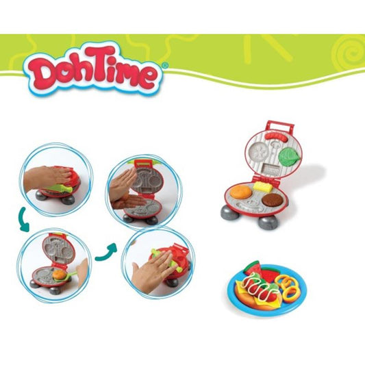 Toy modelling clay set 9005 burger BBQ