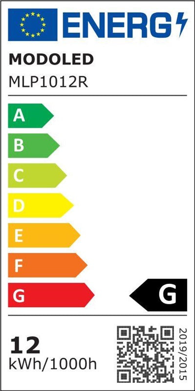 Oprawa wpuszczana Modoled, 12W, 3000°K, LED, biała