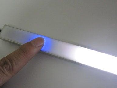 LED strip controller for mounting in a profile 8A PROF-DIM2/BL