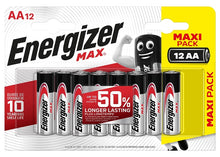 Baterie ENERGIZER MAX AA/LR06, 1,5V, 12 szt.