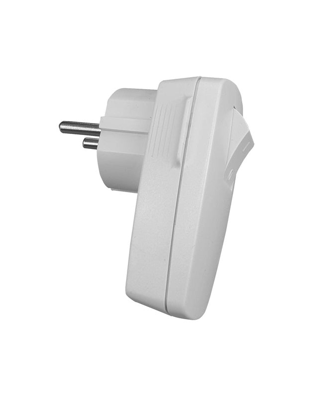 Wtyczka z wyłącznikiem N&L, 3P, 16A, 250V, biała