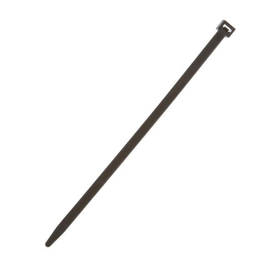 Tvirtinimo dirželis Elematic, 7,8 x 240 mm, juodas