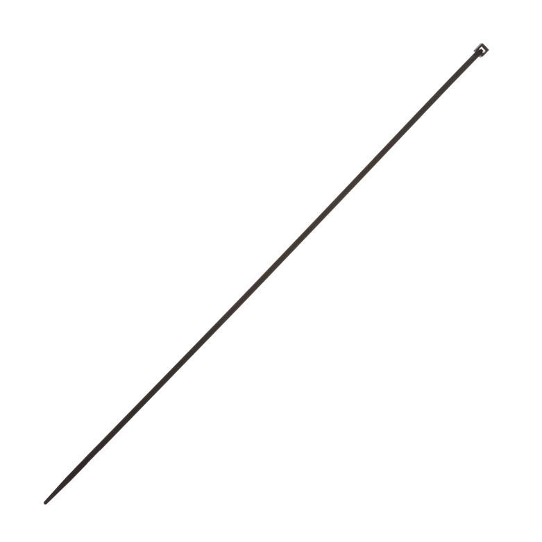 Fastening strap Elematic, 3.5 x 370 mm, black