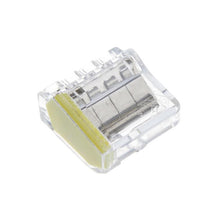 Złączka kablowa Pawbol E.4182K-5, 4 x 2.5 mm², żółta, 5 szt.