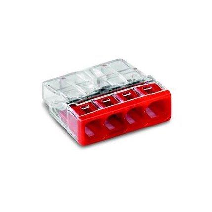 Złączka przewodów Wago 2273-204/100 4 x 0.5-2.5 mm², 100 szt.