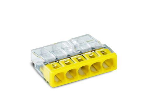 Łącznik przewodów Wago 2273-205/100 5X0.5-2.5 mm², 450 V, 100 szt.
