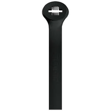 Opaski kablowe 2-LOCK, 2.5x100mm, czarne, 100szt.