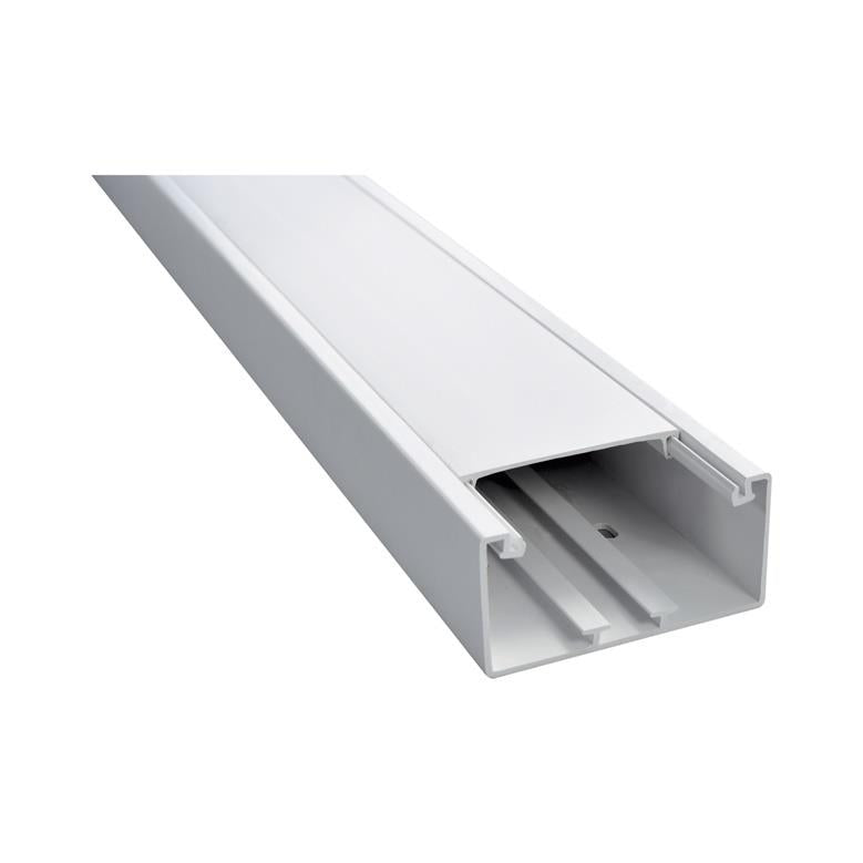 Kanał instalacyjny Aks Zielonka, 2000 x 100 x 50mm, biały