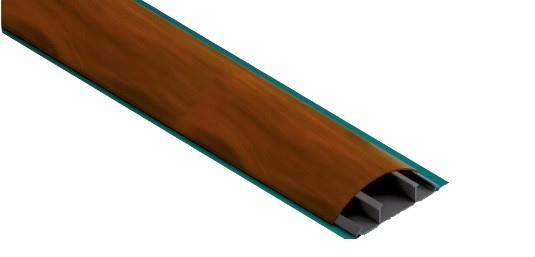 Floor installation trunking Aks Zielonka, 2000x50x15 mm