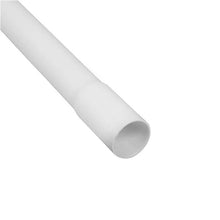 Smooth installation pipe RLM13 Aks Zielonka, white, 2 m