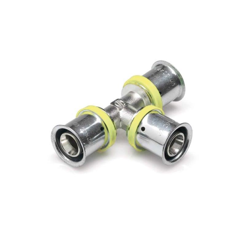 Tee 874230A with reducing press 20x2.00-16x2.00-16x2.00