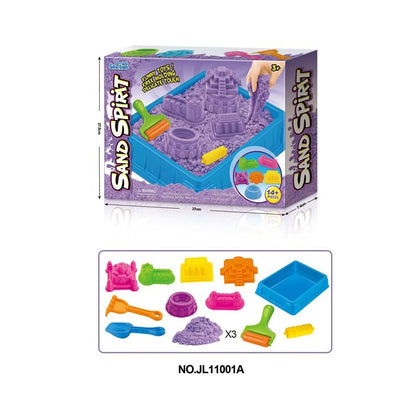 Large Toy Kinetic Sand Set 300g