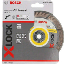 Diamentowa tarcza tnąca BOSCH X-LOCK 125x2x10 mm