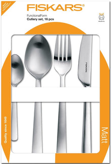 Fiskars FF cutlery set, silver