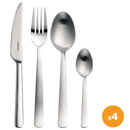 Fiskars FF cutlery set, silver