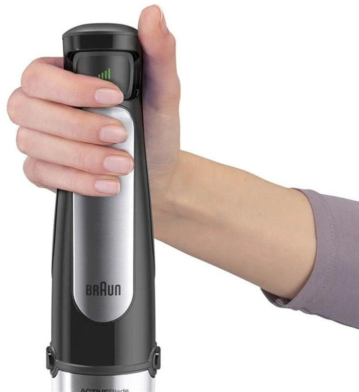 Trintuvas Braun MQ7045, juodas/nerūdijančio plieno