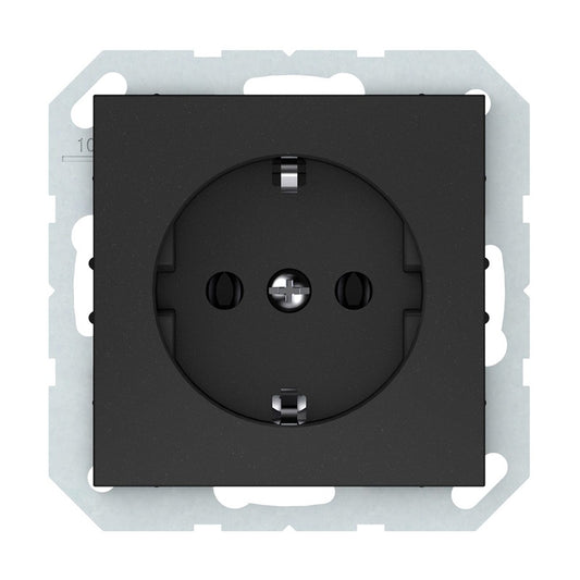 Socket VILMA QR1000, with earth, matt black