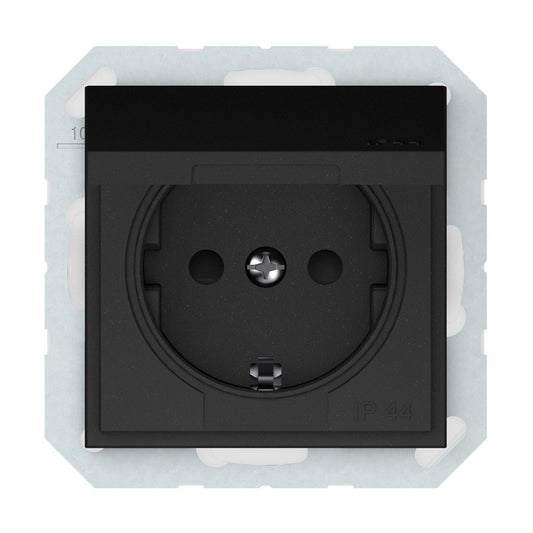 Socket VILMA QR1000, matte black, IP44