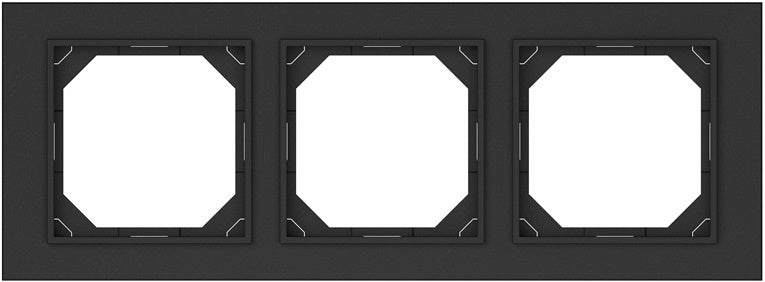 Triple frame VILMA QR1000, matte black