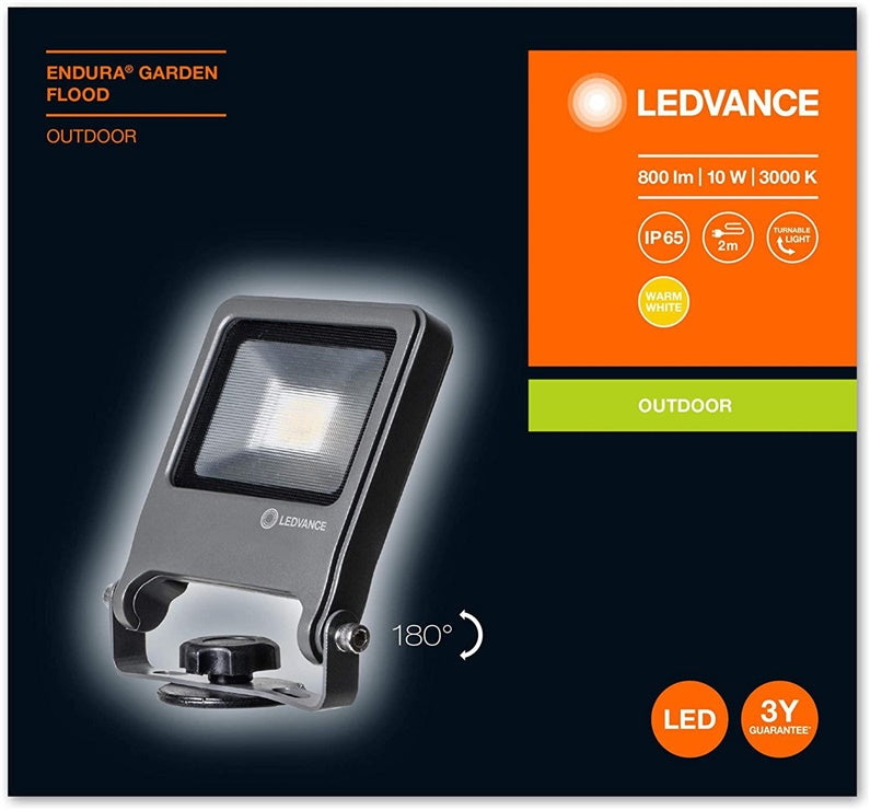 Naświetlacz Endura Garden 10W/830 LED IP65