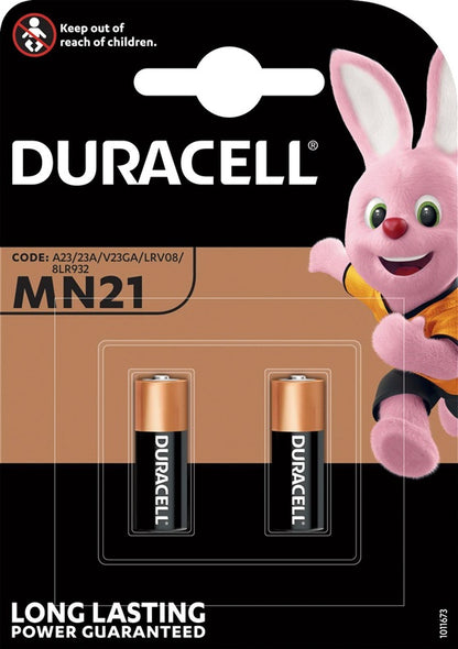 Baterie DURACELL MN21/A23, 12 V, 2 szt.