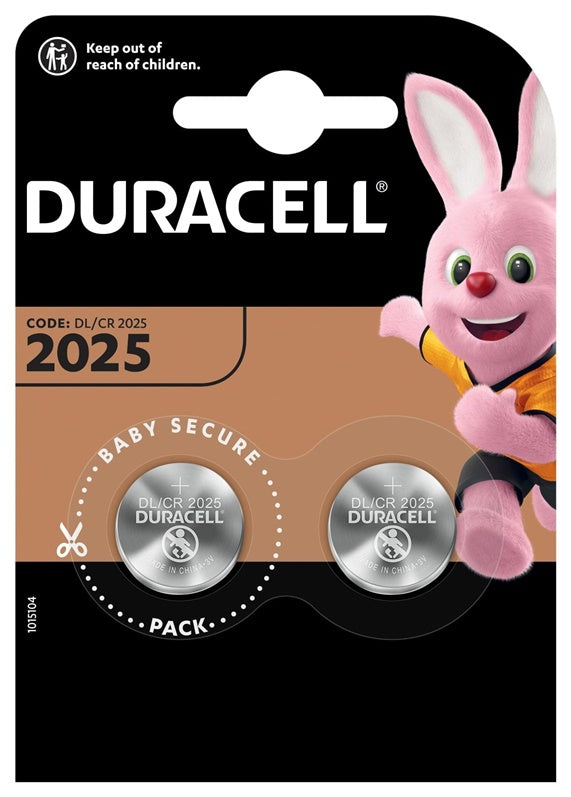 Baterie Duracell, CR2025, 2 szt.