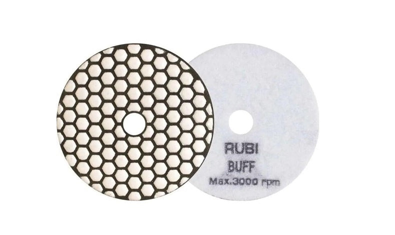 Rubi 100 mm Diamond Polishing Disc (Dry)