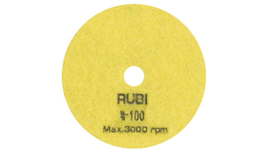 Diamond polishing pad Rubi 100 mm