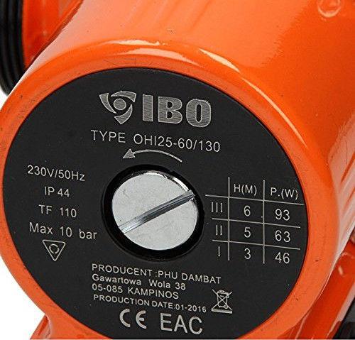 Circulation pump IBO OHI 25-60, 130 mm