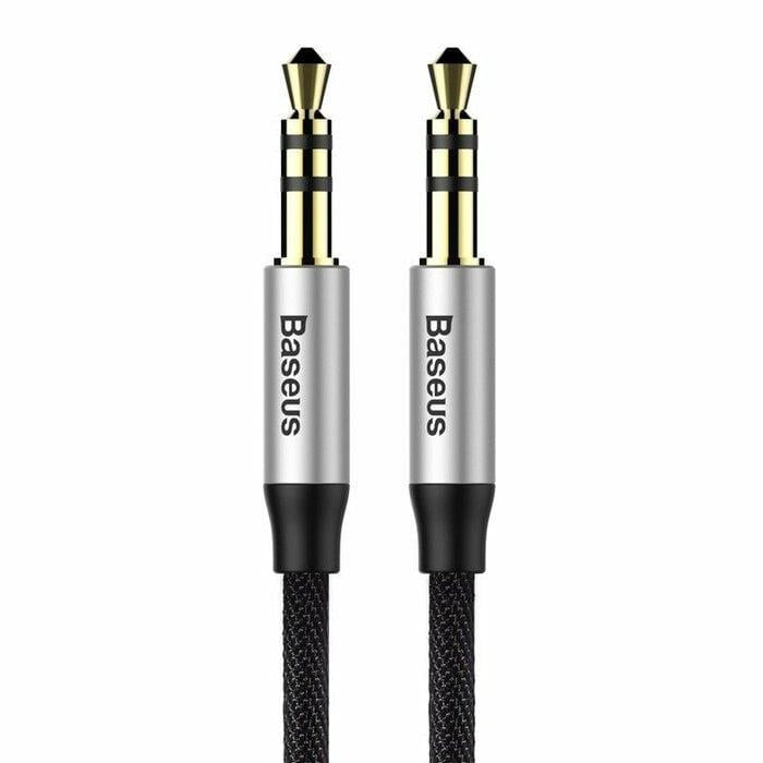 Laidas BASEUS 3.5mm M, 3.5mm M, 1m, juodas CAM30-BS1
