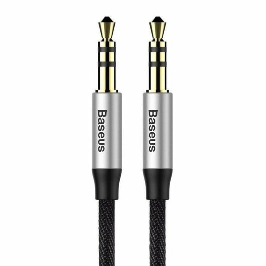 Laidas BASEUS 3.5mm M, 3.5mm M, 1m, juodas CAM30-BS1