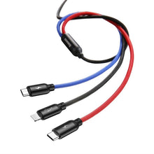 Adapter BASEUS USB Type A M, USB Type C, Micro, Lightning