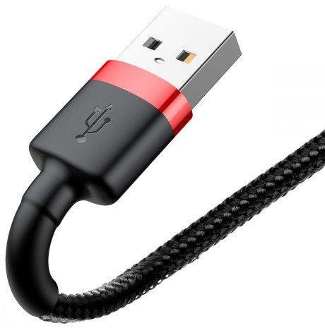 Kabel BASEUS USB Typ A M, Lightning M, 1m, czarny