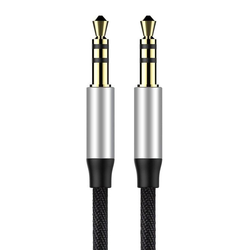 Laidas BASEUS 3.5mm M, 3.5mm M, 1m, juodas CAM30-BS1