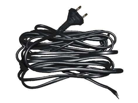 Kabel z wtyczką ZAMEL, 5 m, czarny