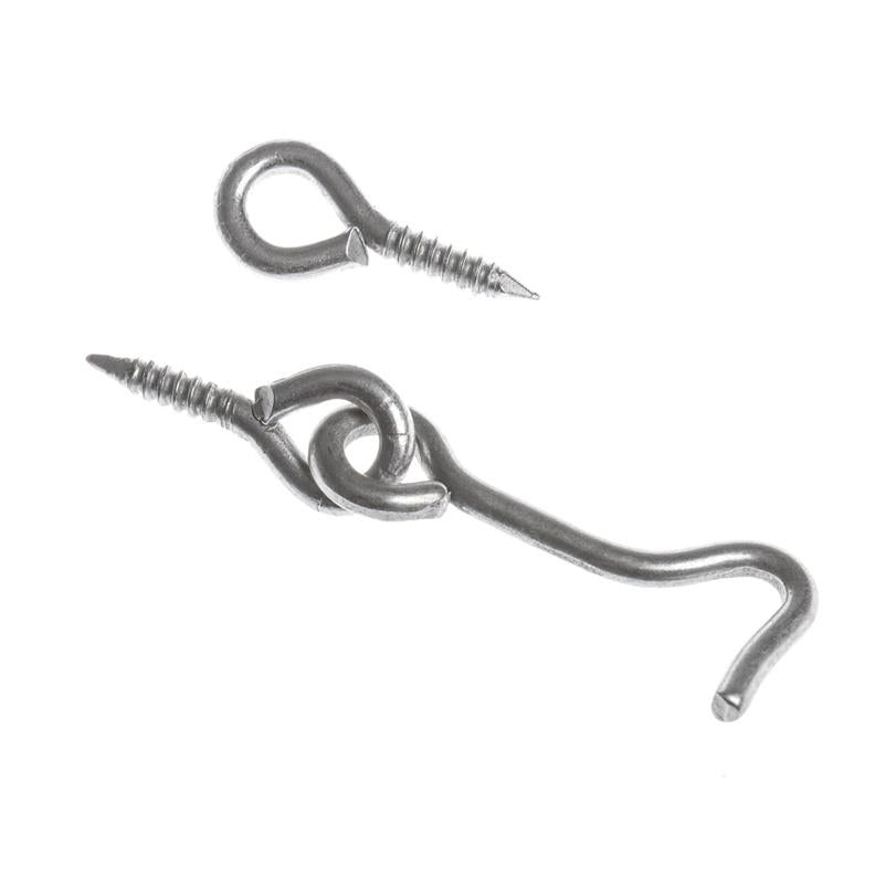Hook Domax 8871 K-60 201, silver, 60 mm x 14 mm