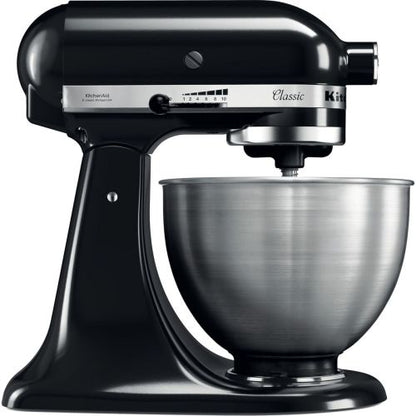 KitchenAid Classic virtuvinis kombainas 4.3, 275 W, 10 Speed, 5K45SSEOB, onikso juoda spalva
