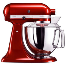 KitchenAid Artisian virtuvinis kombainas 4.8, 300 W, 10 Speed, 5KSM175PSEER, imperijos raudona spalva, pažeista tik pakuotė