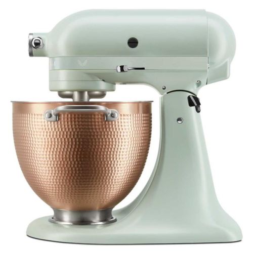 KitchenAid Artisian virtuvinis kombainas 4.7, 300 W, 10 Speed, Blossom 5KSM180LEELB, balta spalva