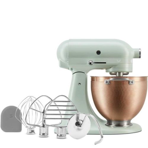 KitchenAid Artisian virtuvinis kombainas 4.7, 300 W, 10 Speed, Blossom 5KSM180LEELB, balta spalva