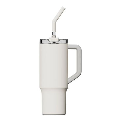Xiaomi Straw Thermo Mug 1L, BHR9540GL, balta spalva
