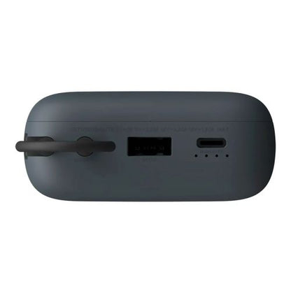 Xiaomi išorinė baterija 20000 mAh 22.5 W su integruotas USB-C laidas BHR9740GL, tamsiai pilka spalva