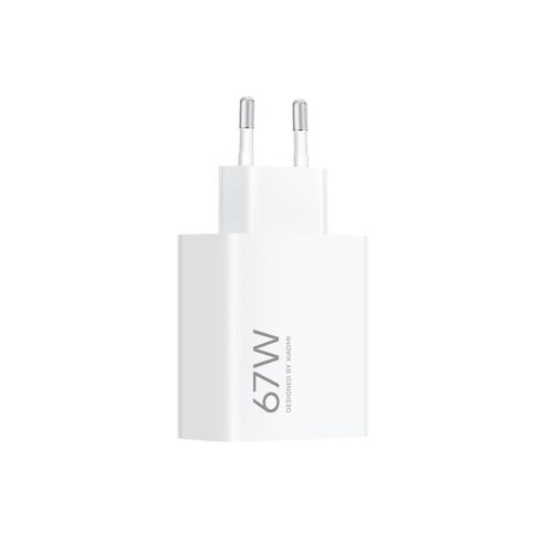 Xiaomi kelioninis įkroviklis HyperCharge Type-A 67 W BHR07SKEU, balta spalva