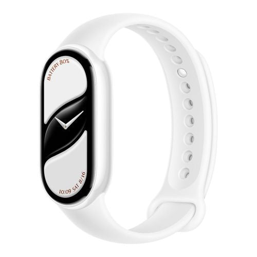 Xiaomi išmanioji apyrankė 10 Ceramic Edition BHR07Y5GL, balta spalva