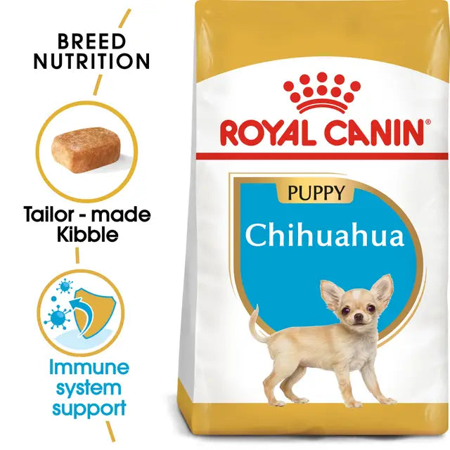 Chihuahua Puppy sausas pašaras šuniui