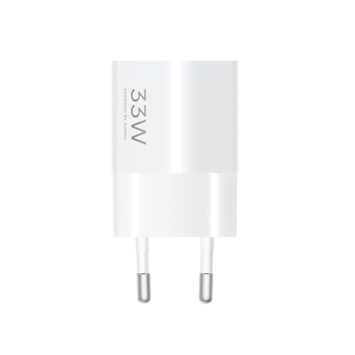 Xiaomi Travel adapteris Nano Power (USB-C), 33 W BHR087LEU, balta spalva