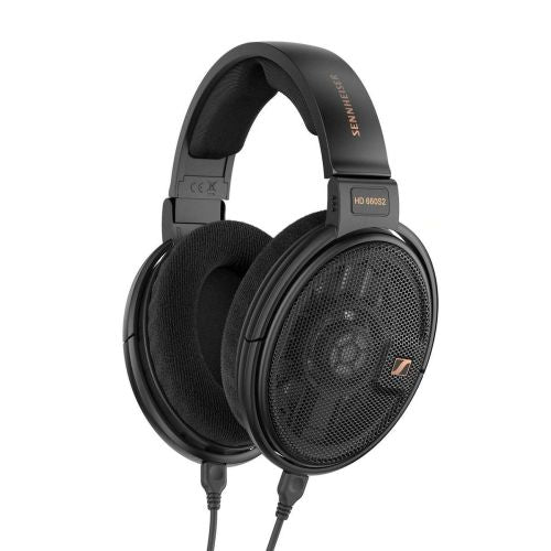 Sennheiser HD 660S2 laidinis ausis apgaubiančios Heaphones su nuimamu laidu, juoda spalva