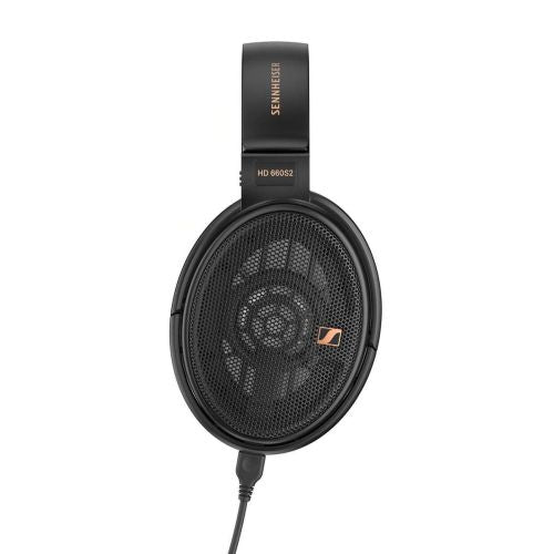 Sennheiser HD 660S2 laidinis ausis apgaubiančios Heaphones su nuimamu laidu, juoda spalva