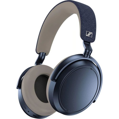 Sennheiser Momentum 4 belaidės ant ausų dedamos ausinės Denim, juoda spalva