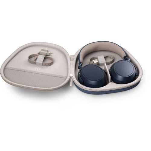 Sennheiser Momentum 4 belaidės ant ausų dedamos ausinės Denim, juoda spalva